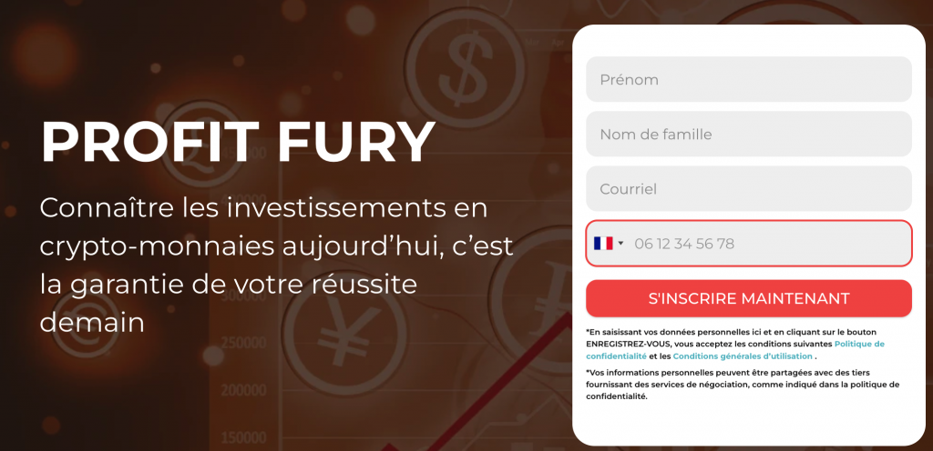 profit fury inscription