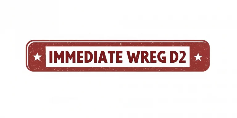 Immediate Wreg D2